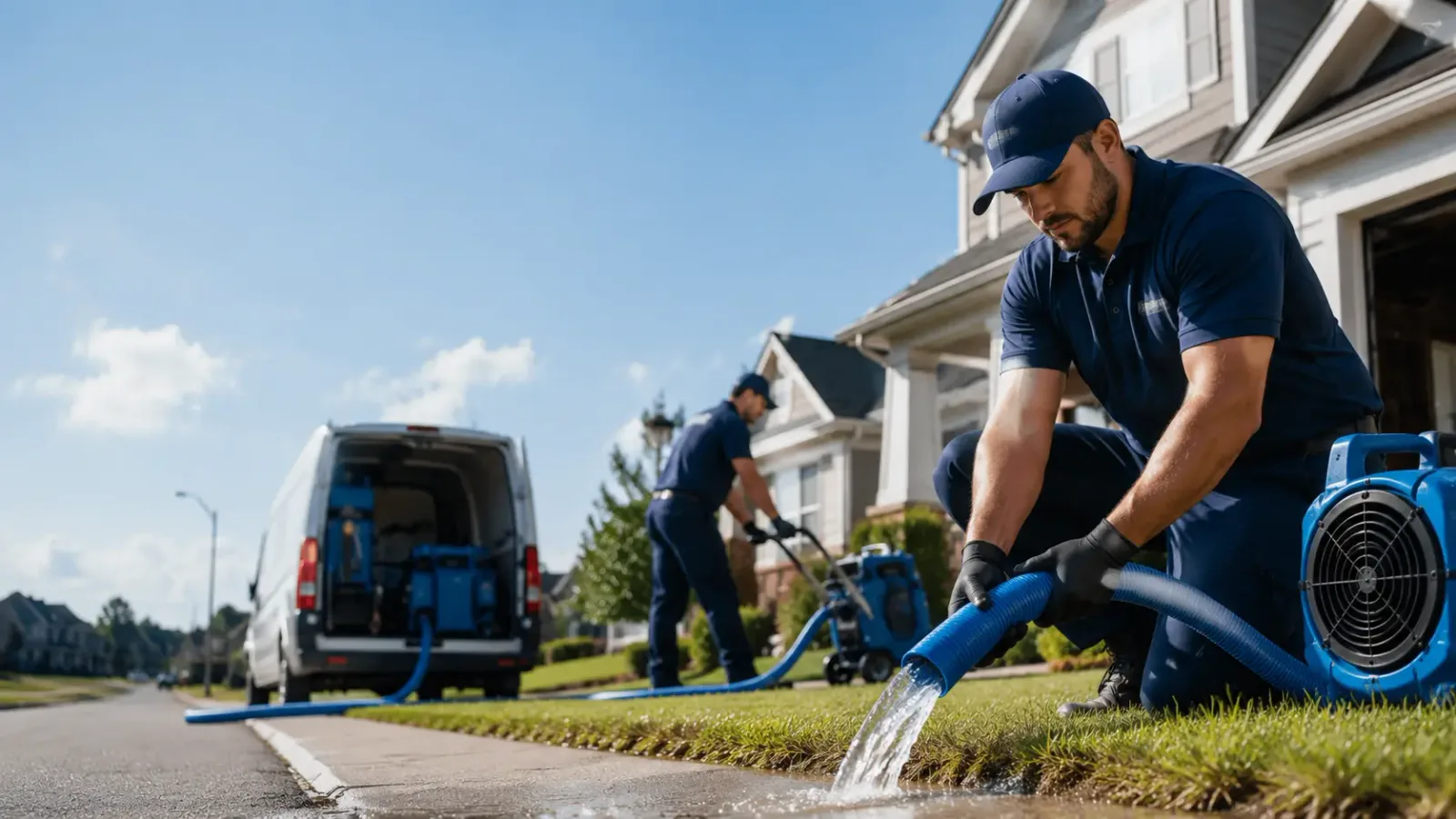 Flood Damage Restoration in Fredericksburg, IN